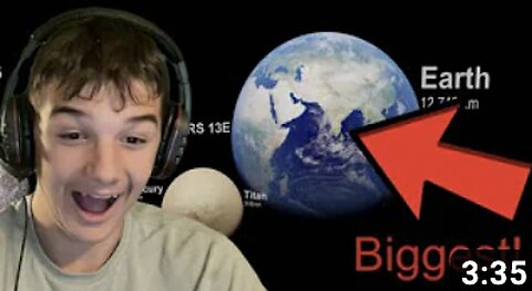 MrMC Reacts To The Universes BIGGEST THINGS!