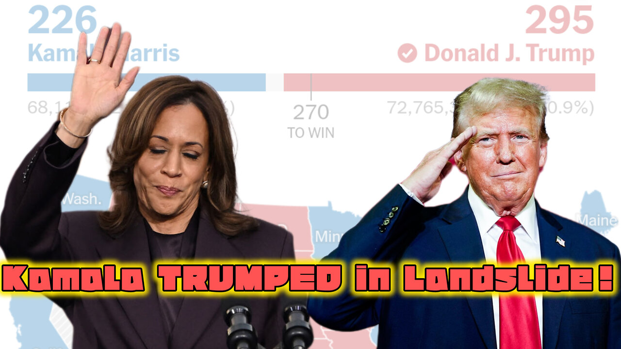 Kamala TRUMPED In Landslide! Villains MOST Affected!