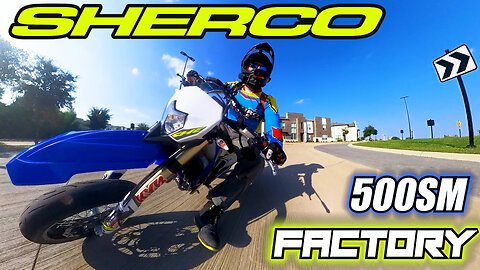 BEST Supermoto on the Market - Sherco 500SM Factory