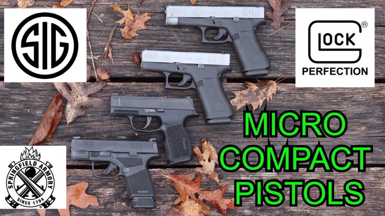 Battle of The Micro Compact Pistols / Sig p365 / Glock 48 / Glock 43x / Springfield Hellcat