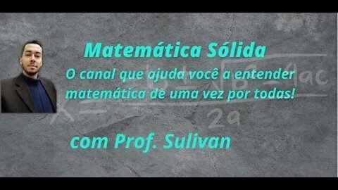 MATEMÁTICA SÓLIDA