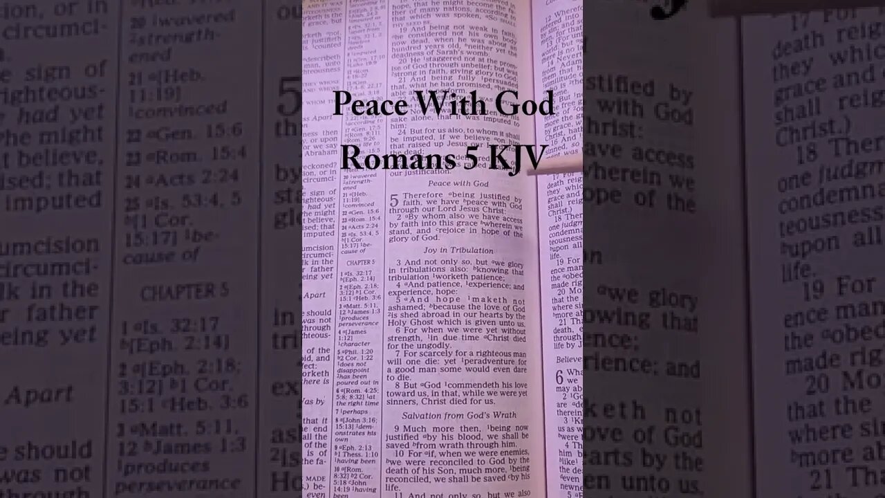 How to Find Peace with God? Romans 5 #shorts #shortvideo #christianity #bibleverse #scripture