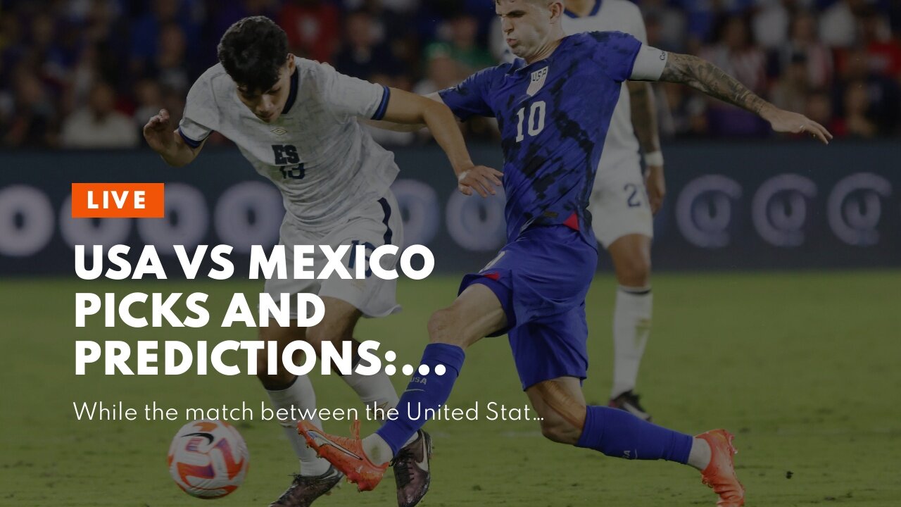 USA vs Mexico Picks and Predictions: Pulisic Gets Room to Create in Balogun's Debut