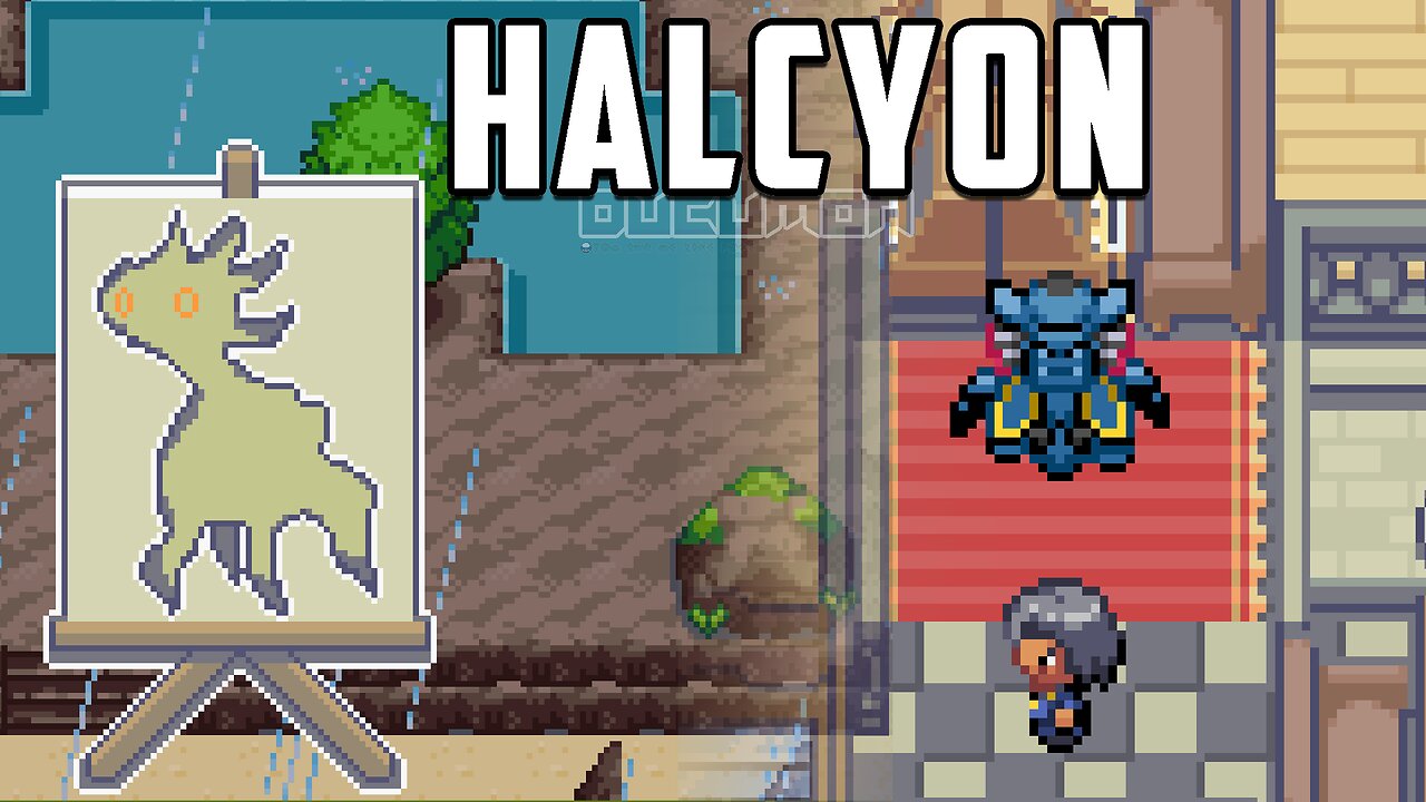 Pokemon Halcyon - Fan-made Game, You play as a Kid with new region, story and a psychic pokemon