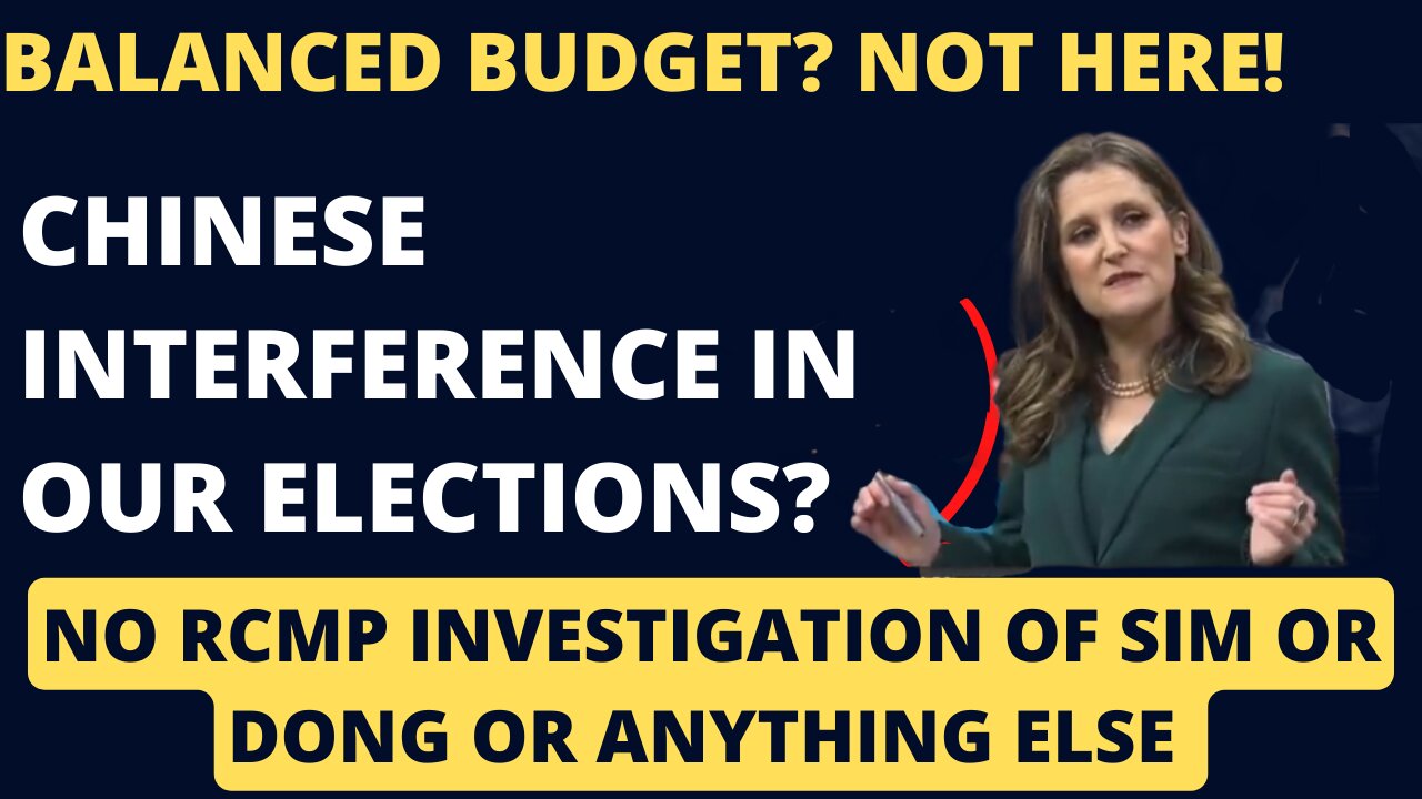 Deputy PM Freeland is Minister of Inflation