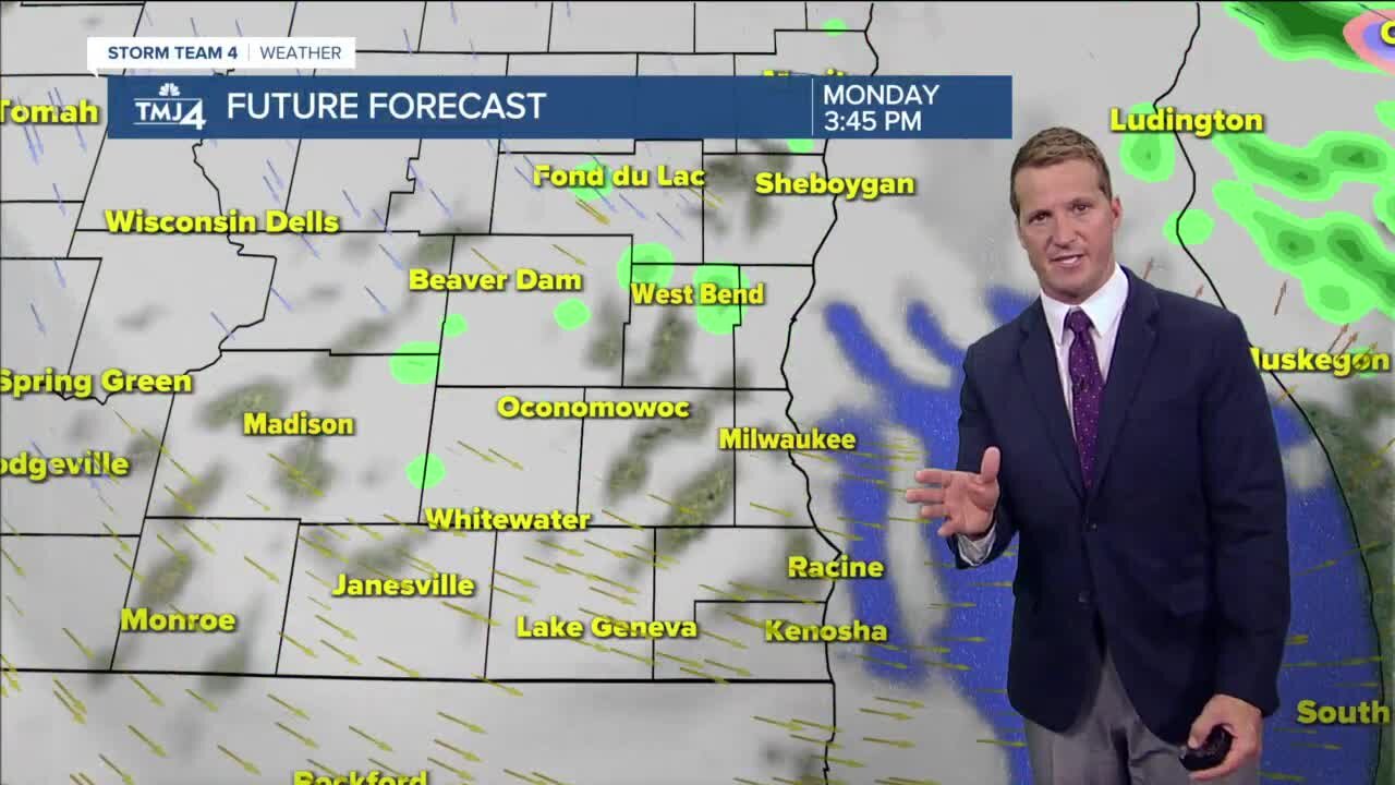 Highs in the 40s today, rain returns on Tuesday