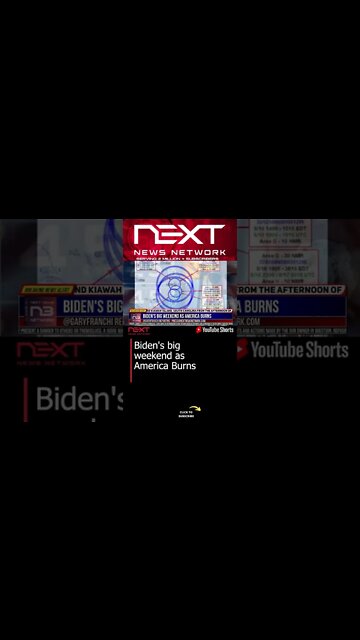 Biden's big weekend as America Burns #shorts