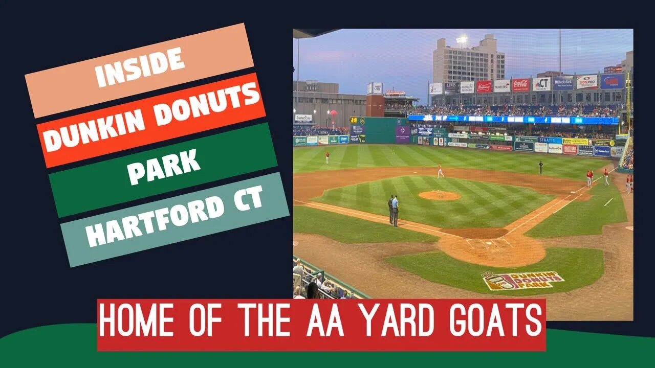 Inside look at Dunkin Donuts Park home of the Hartford Yard Goats MILB - TWE 0380