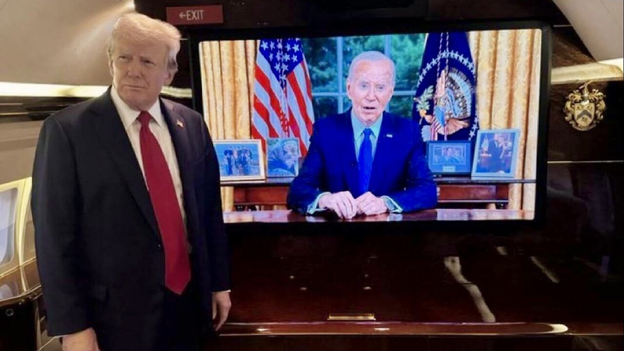 Biden Addresses The Nation From The Oval Office After Dropping Out Of 2024 Election! (7/24/24)