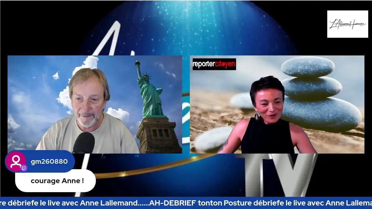 Live - Tonton Posture et Anne Lallemand débriefent le live [06 septembre 2022]