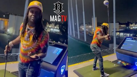 "What's The Point Of This" Chief Keef Tries To Understand The Purpose Of Top Golf! ⛳️