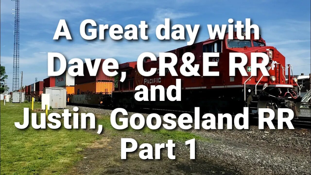 Deshler Railfan park with Dave and Justin pt1