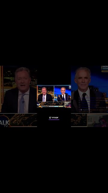 YYXOF finds Piers Morgan VS. Jordan Peterson speak about THE BARBIE MOVIE!! #yyxof #shorts