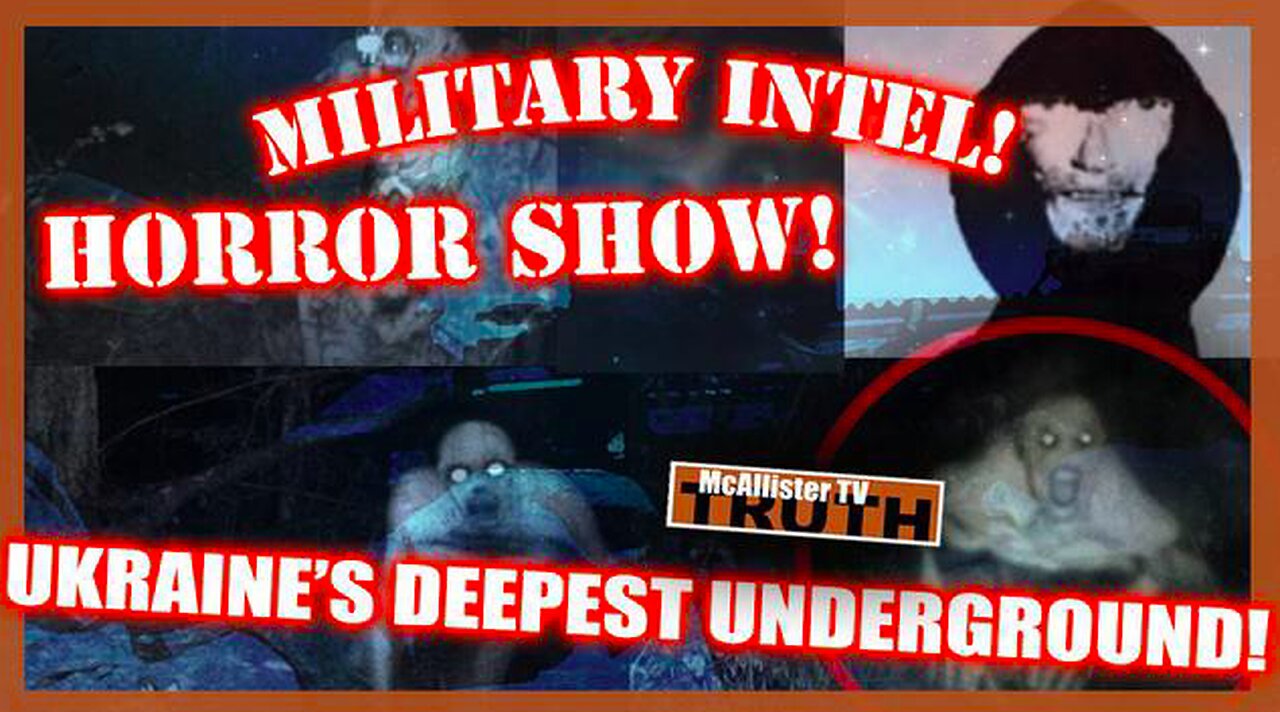 CHILDREN EATING CHILDREN! ANIMAL HYBRIDS! UKRAINE'S HUGE UNDERGROUND BIOLAB HORROR SHOW!