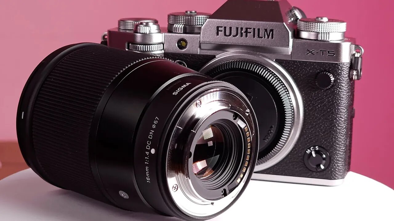 FujiFilm X Mount Sigma 16mm f1 4 Lens Review On The XT5