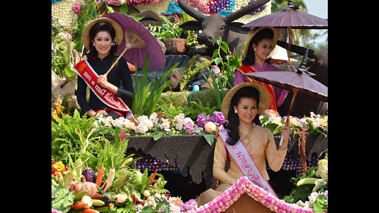 Chiang Mai Thailand Flower Festival Parade