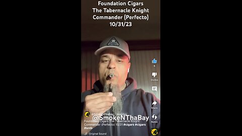 Foundation Cigars The Tabernacle Knight Commander (Perfecto) 10/31 #cigars #cigars #sntb #Shorts