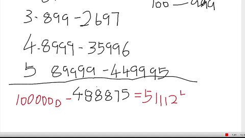 [從零到奧數] 3 數字12345678910111213...，第1,000,000個位是什麼？