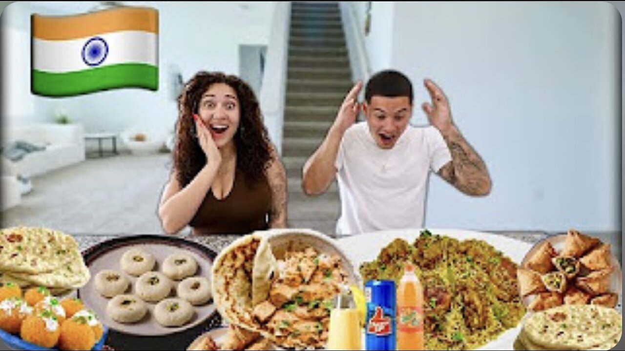 We tried indian food for the first time!!