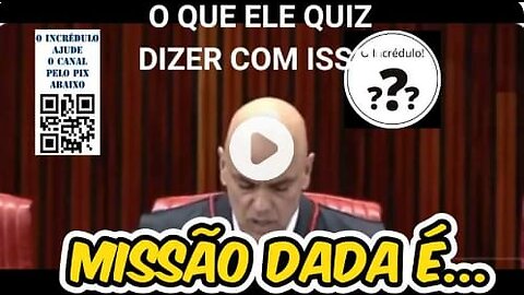 O QUE SERÁ QUE ELE QUIZ DIZER COMM ISSO?