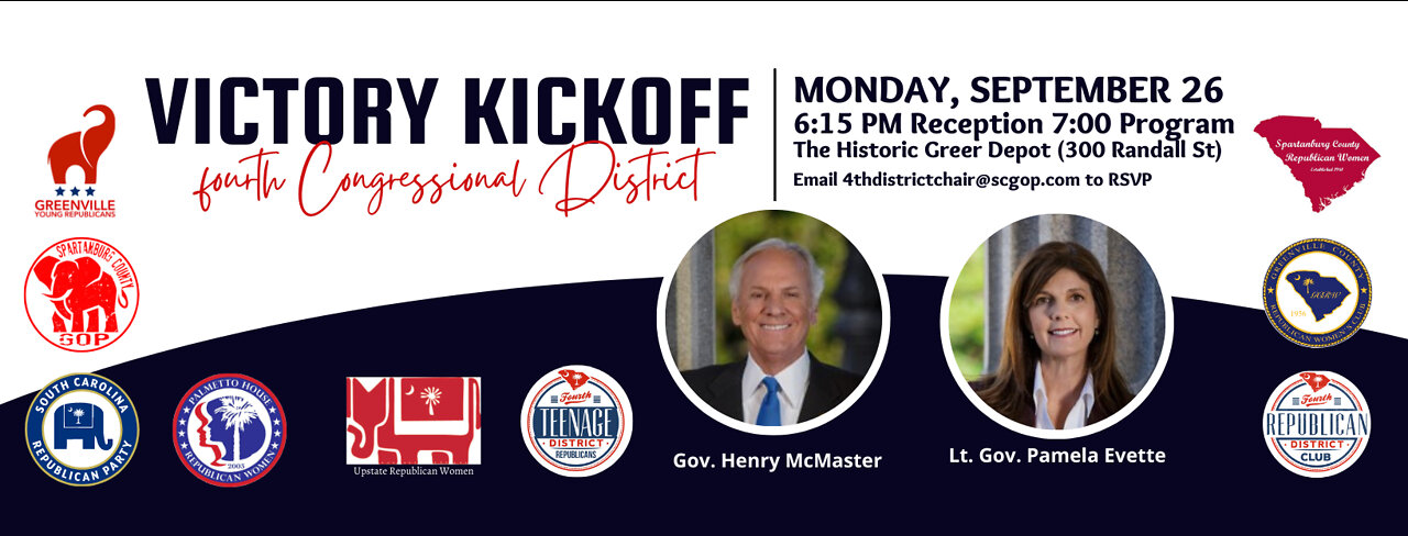 Victory Kickoff - Video live stream provided by Pickens County Town Hall 1