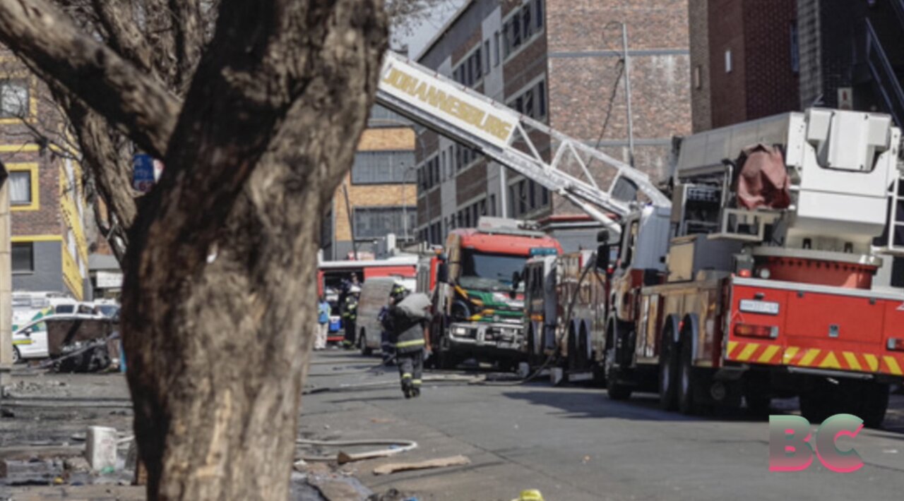 A building fire in Johannesburg leaves at least 73 dead