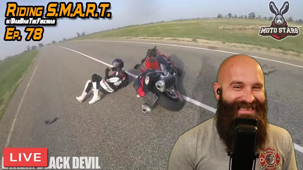 🔴LIVE: MotoStars Crash Reviews / Riding S.M.A.R.T. 78