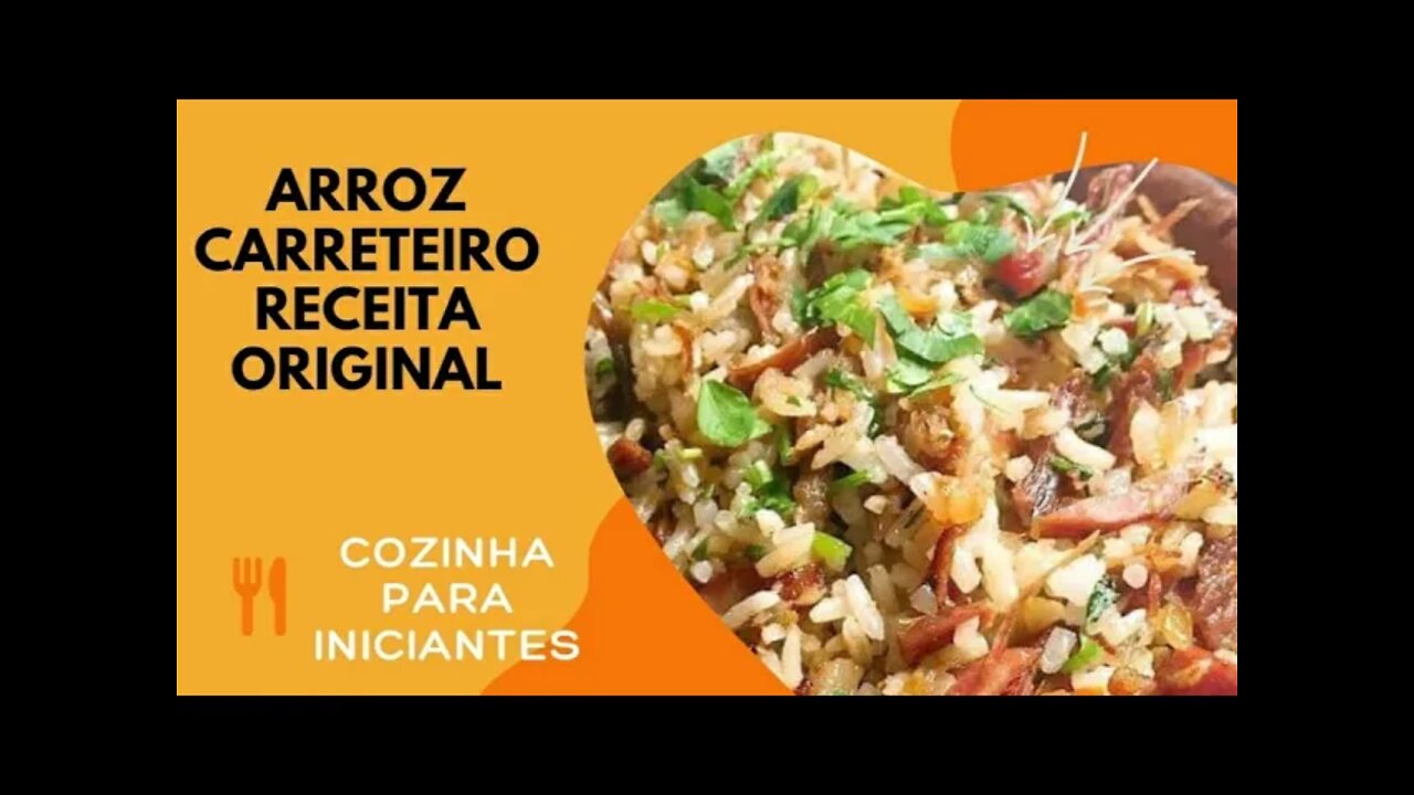 COMO FAZER CARRETEIRO - O VERDADEIRO - FÁCIL, RÁPIDO E DELICIOSO - COZINHA PARA INICIANTES