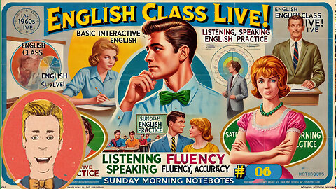 LIVE! Basic English Class Practice Basic English #06 listening speaking fluency