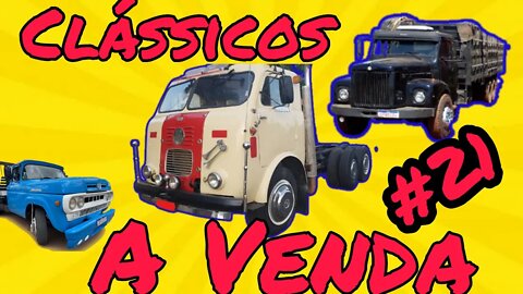 Ep.21 🚚 Caminhões Clássicos à Venda 📉 QRA Oliveira