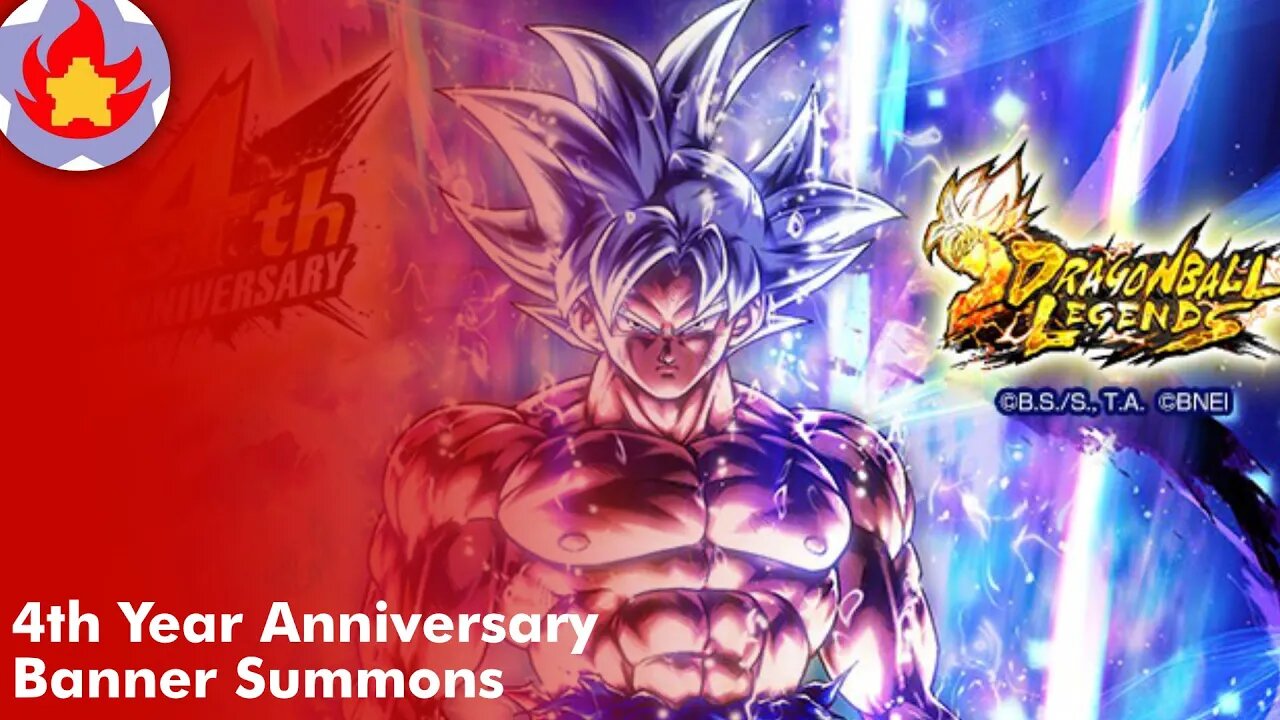 4th Year Anniversary Banner Summons | Dragon Ball Legends