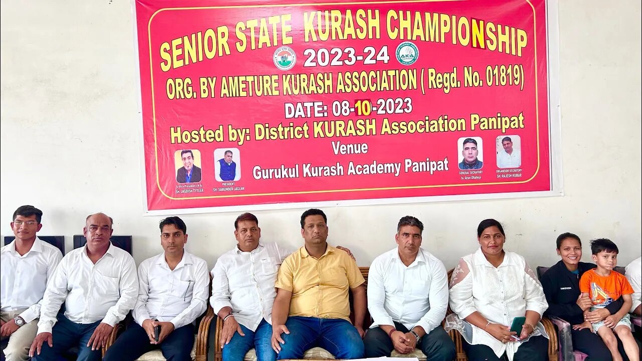 Live 🔴 Senior State Kurash Championship 2023 - 2024