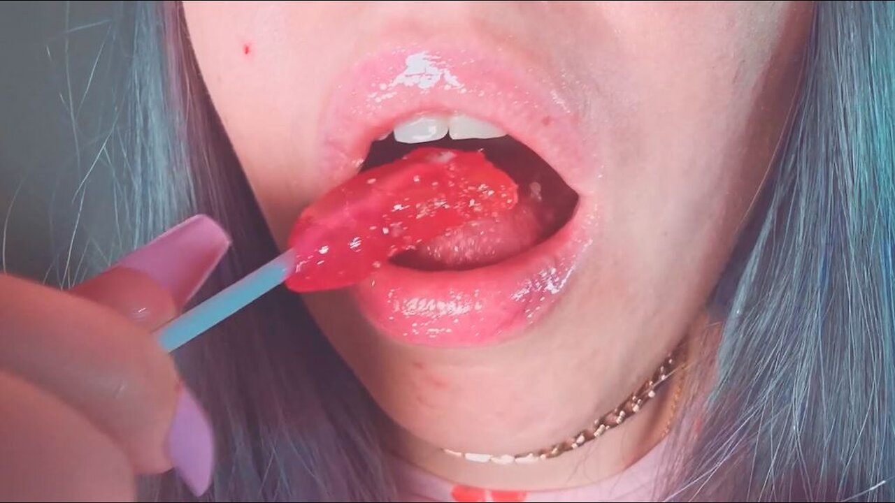 asmr pop rocks on my tongue