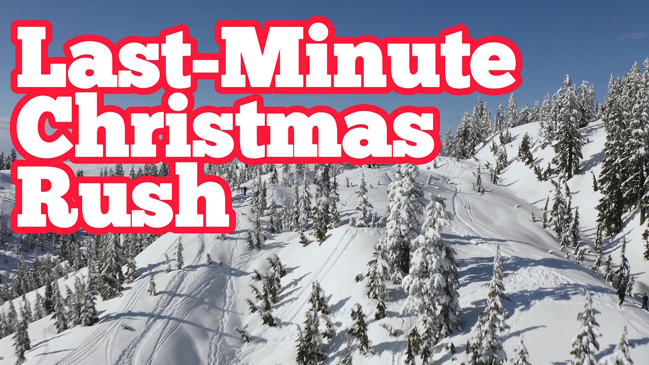 Last-Minute Christmas Rush