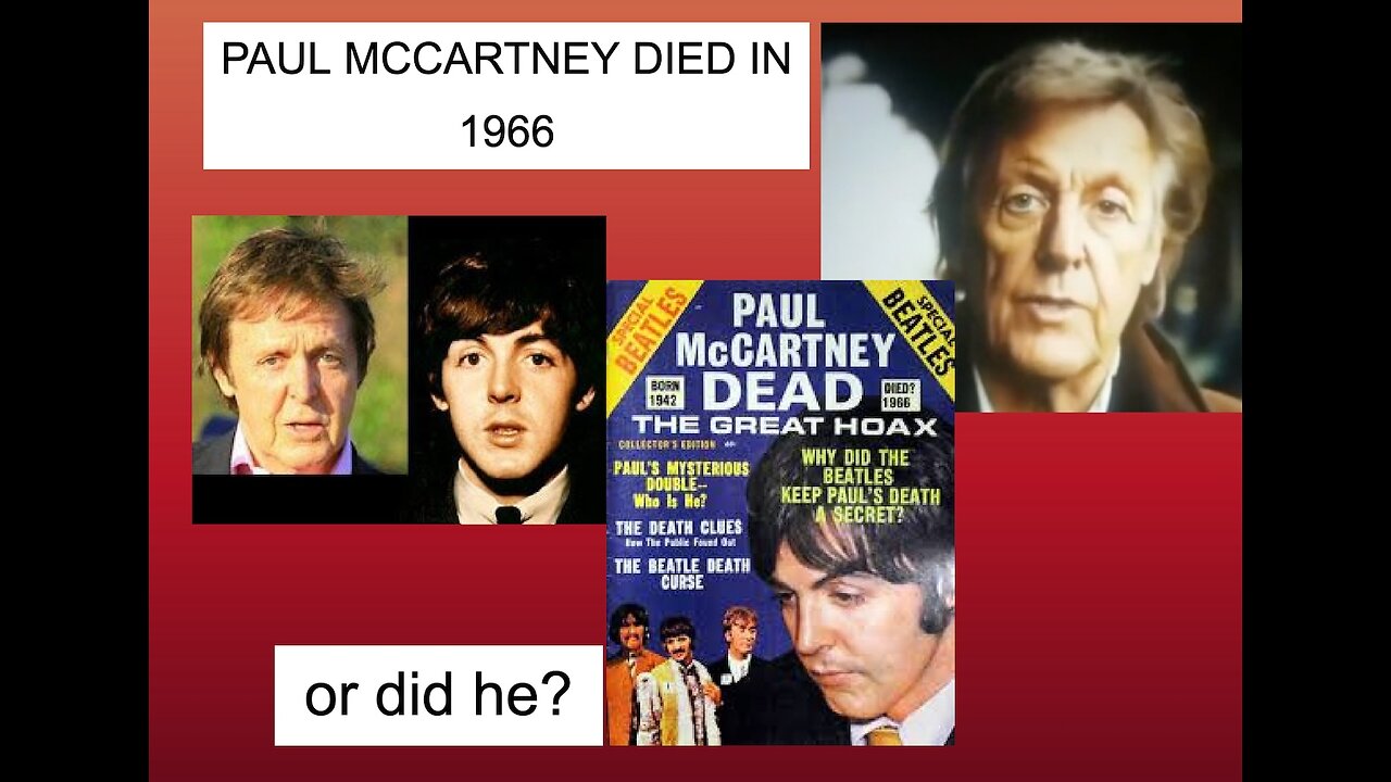 Did Paul McCartney Die in 1966?