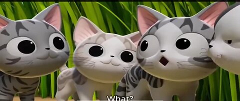 🙀Japanese cartoon kittens English subtitles😹👻