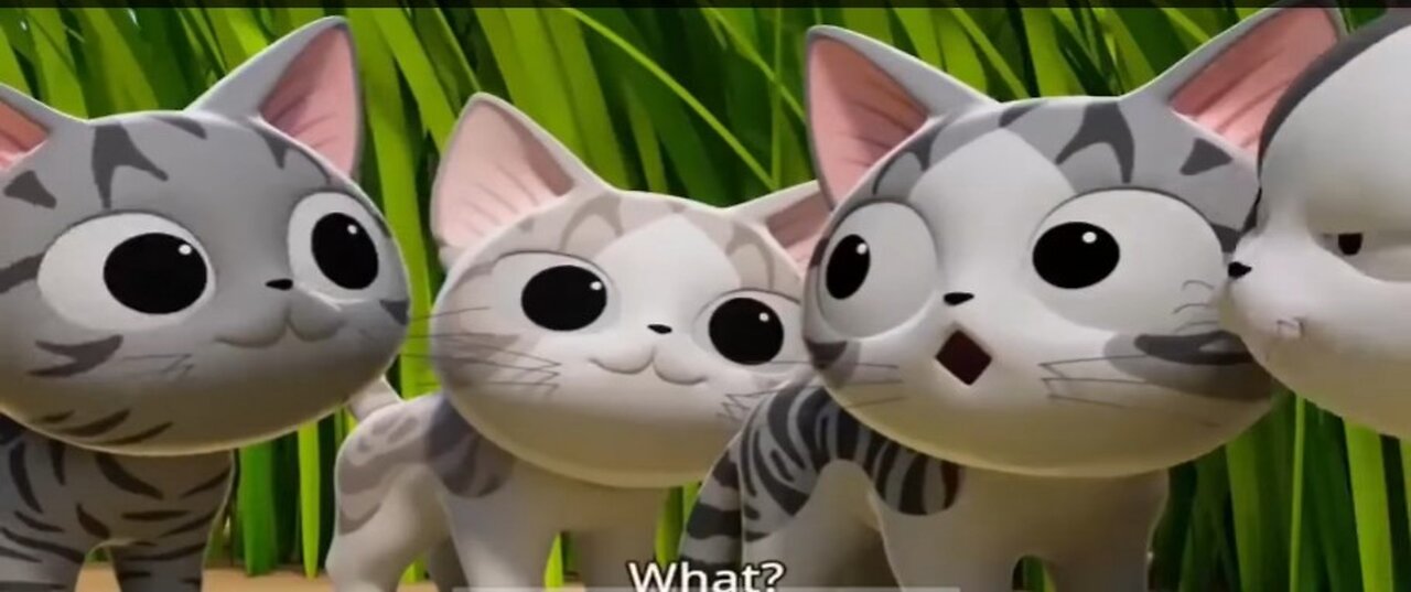 🙀Japanese cartoon kittens English subtitles😹👻
