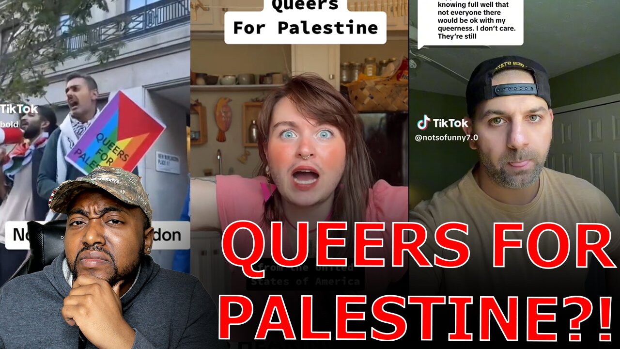 Queers For Palestine Activist Goes On UNHINGED Rant After Being Told Palestine Isn't LGBTQ Friendly