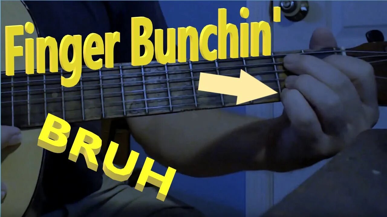 Guitar Chord Finger Bunchin' - Blues Ideas