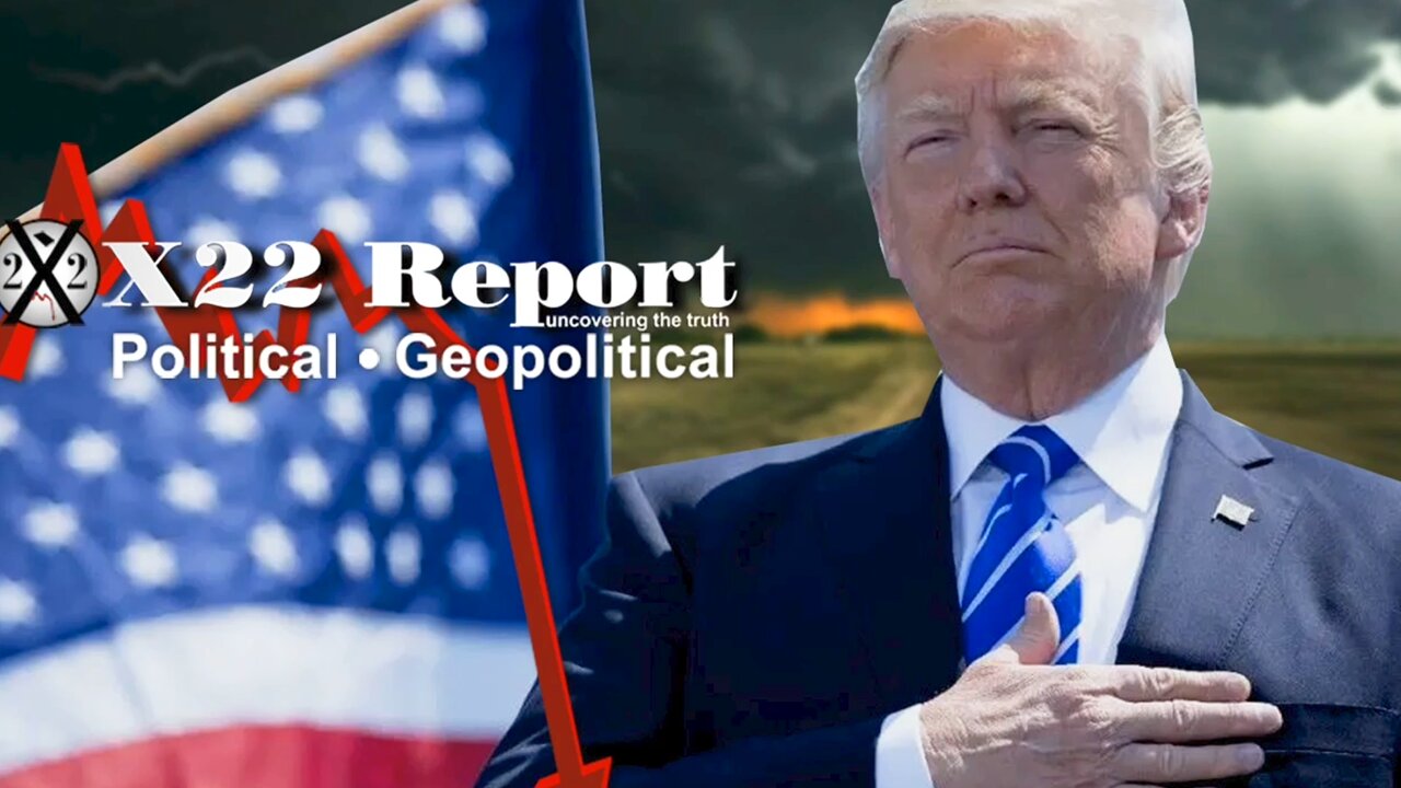 Everything Must Happen To Trump First ~ X22 Report. Trump News