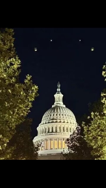 Mysterious lights over Capitol Hill causes UFO panic in DC: ‘It is already happening’