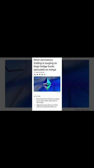 Ether Derivatives Trading is Surging #cryptomash @UnchainedPodcast @aantonop @BitBoyCrypto