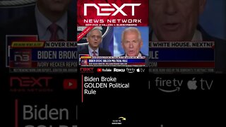 Biden Broke GOLDEN Political Rule #shorts