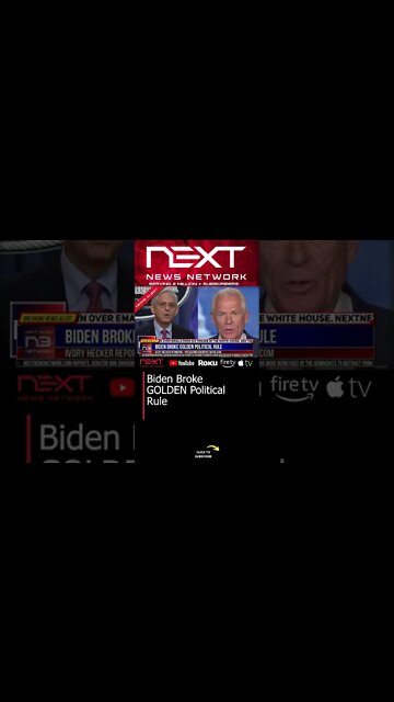 Biden Broke GOLDEN Political Rule #shorts
