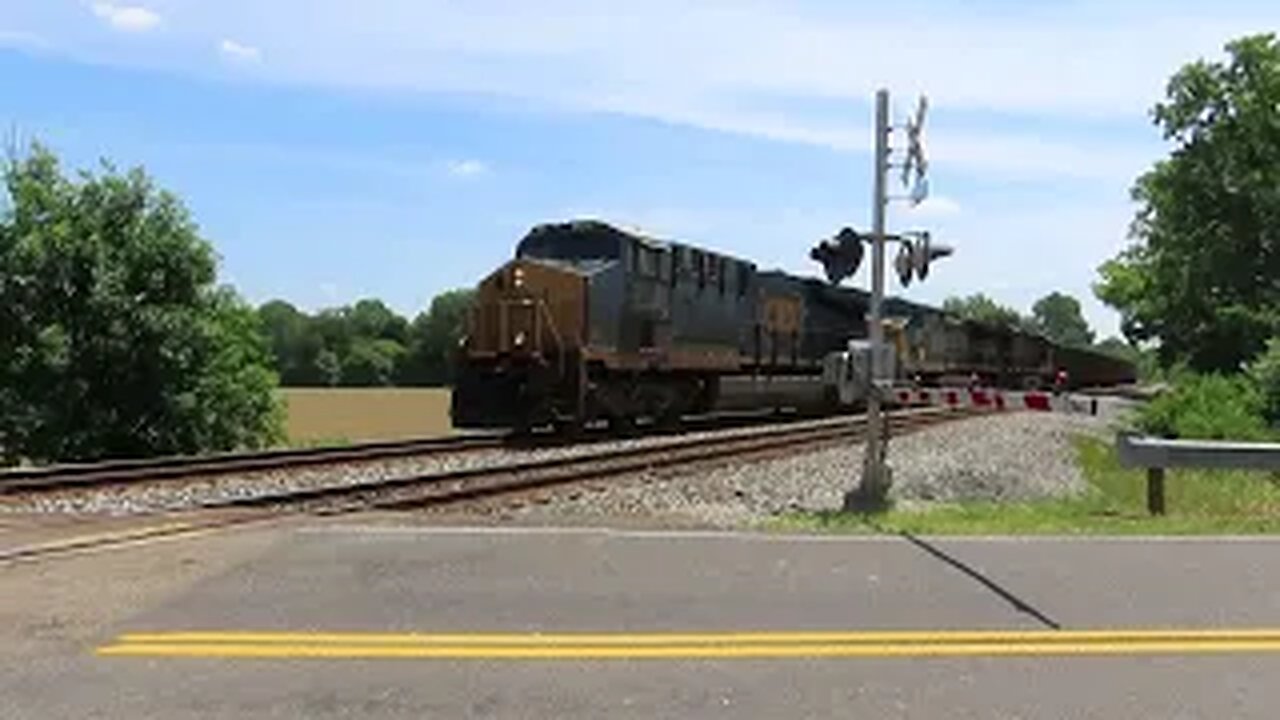 CSX E661 Empty Coal Train Part 2 from Creston, Ohio July 4, 2022