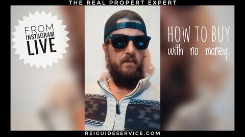 IG Live- how to buy with no money.