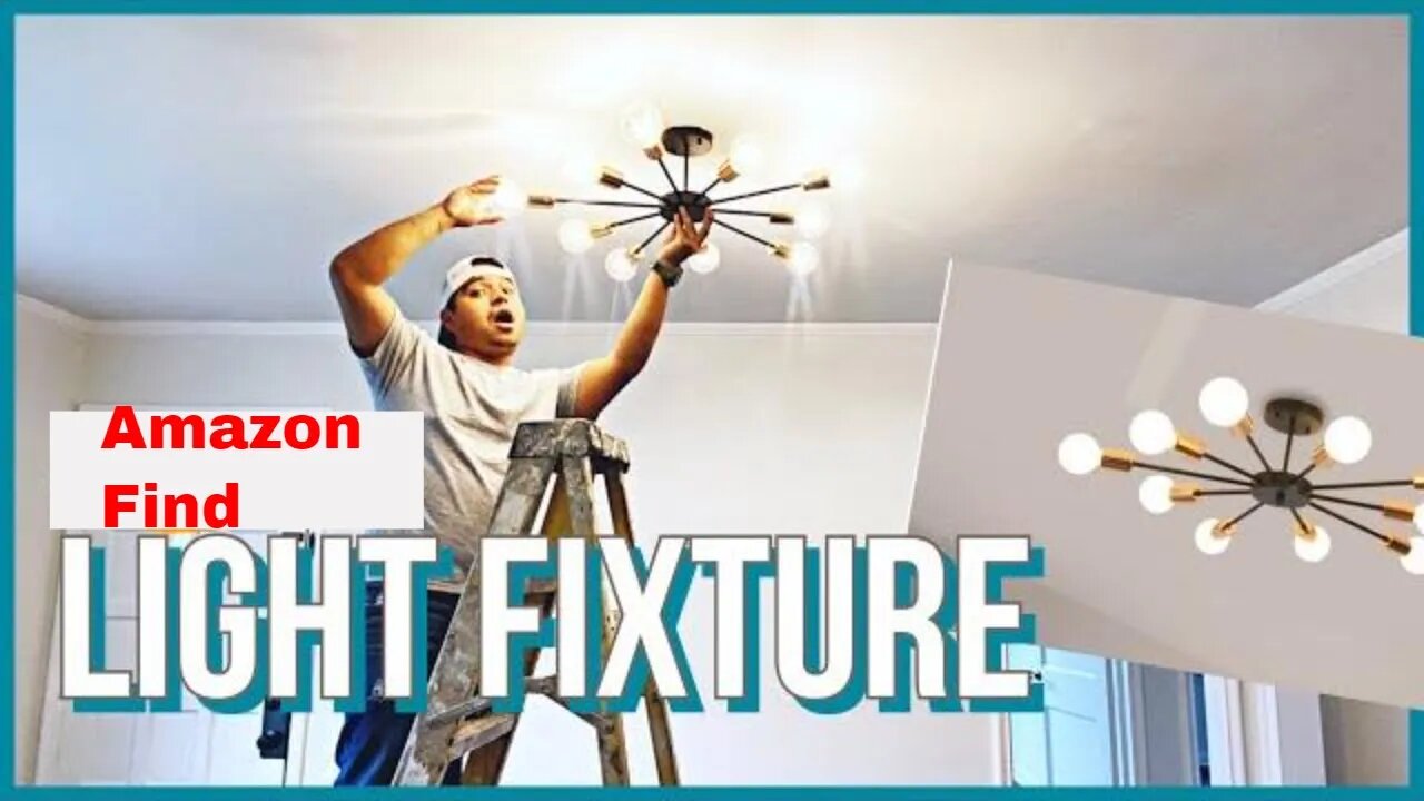 Best Amazon Light Fixture | Amazon Sputnik Chandelier Install