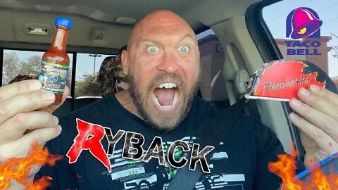 Hottest Sauce In The Universe With Taco Bell Flaming Tacos 3.5 Million SHU Ryback Has Heat