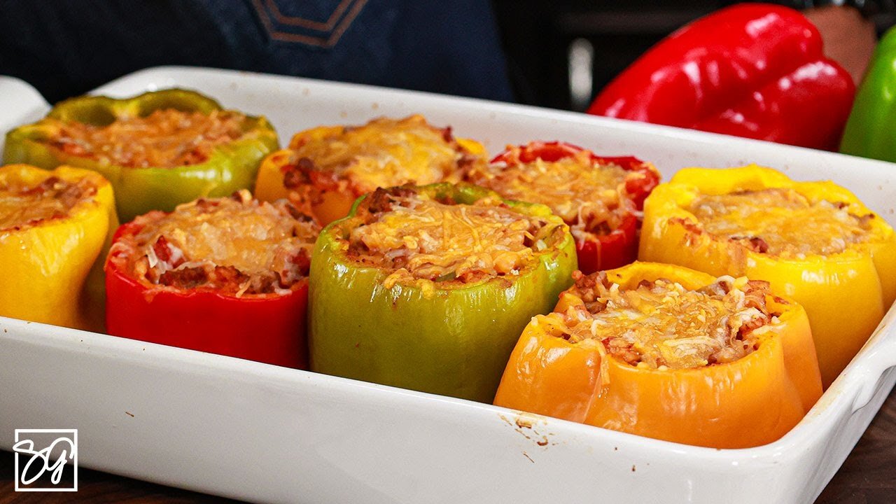 Elevate your Dinner Game with These Irresistible Stuffed Bell Peppers