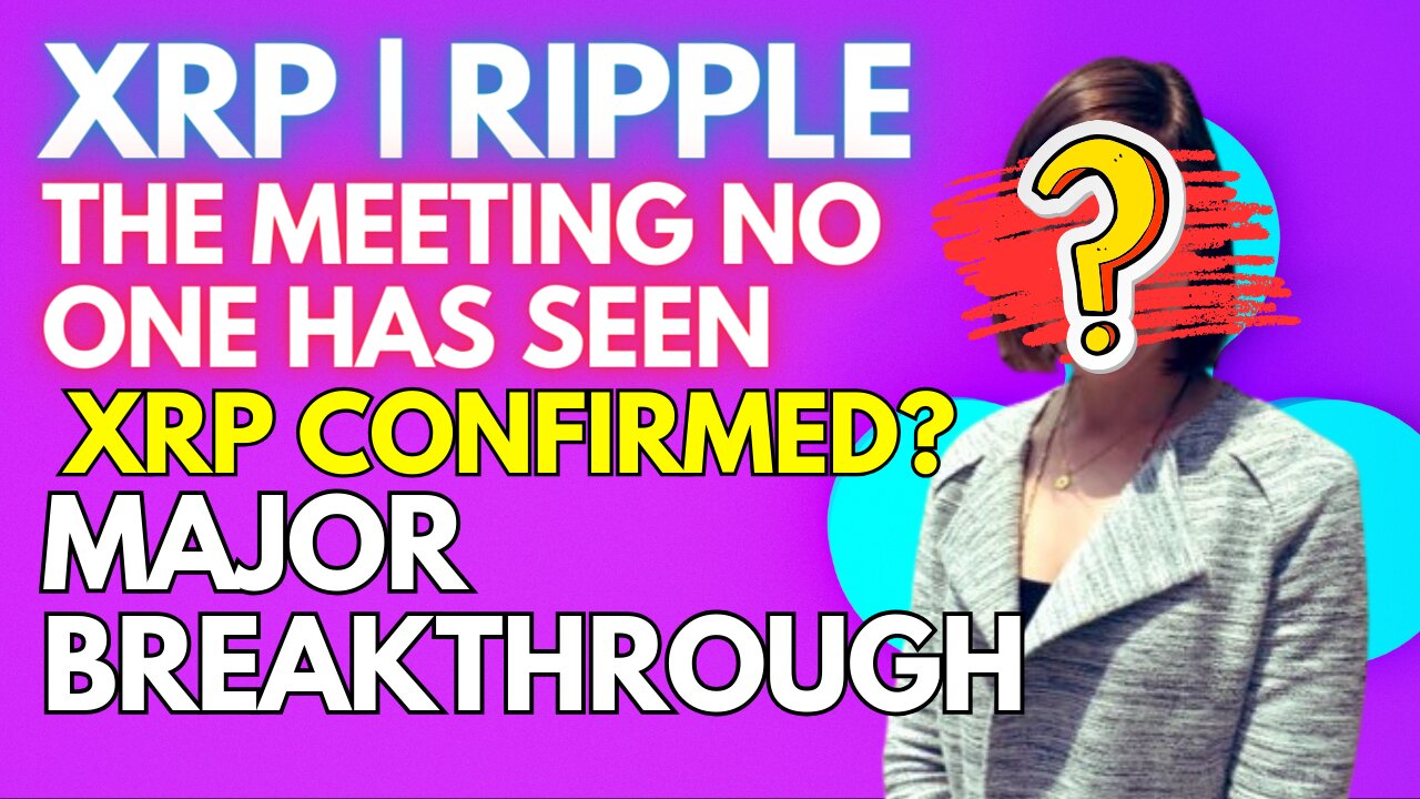 XRP | RIPPLE THE MEETING NO ONE SAW COMING! CRYPTO FUTURE ROLL?